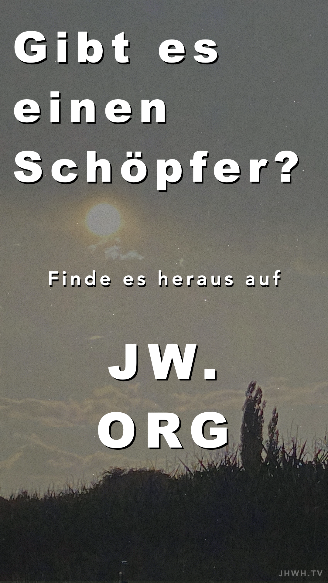 Gibt es einen Schöpfer